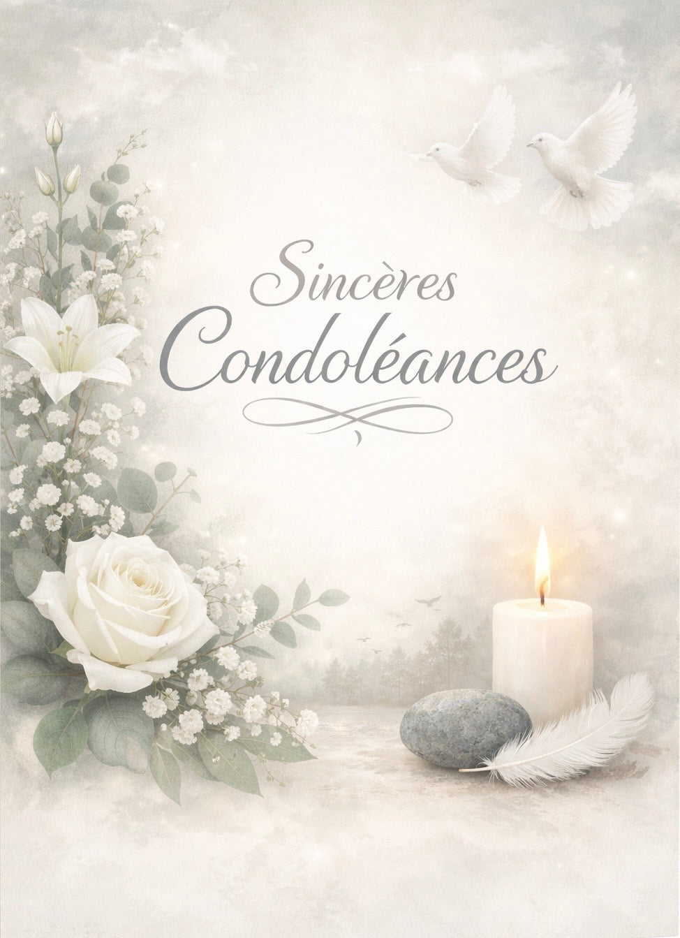Cartes de condoléances